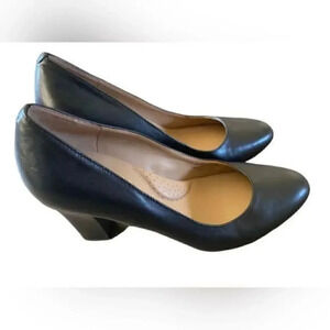 Aerosoles Heelrest blue block heels size 10